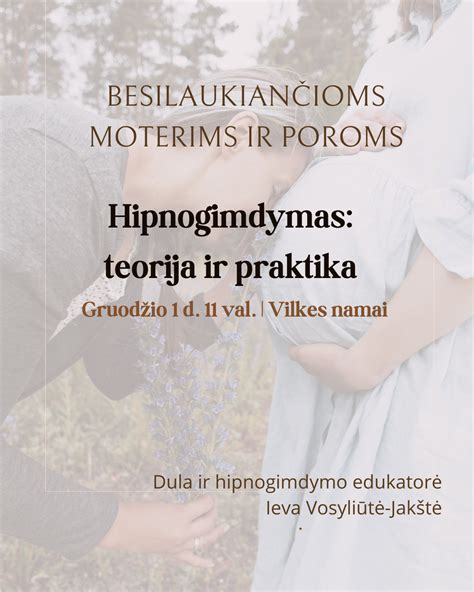 Gimdymas su hipnoze schema