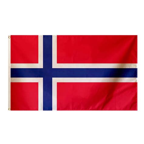 Norvegijos vėliava ir šeima