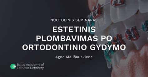 Ortodontinio gydymo iliustracija