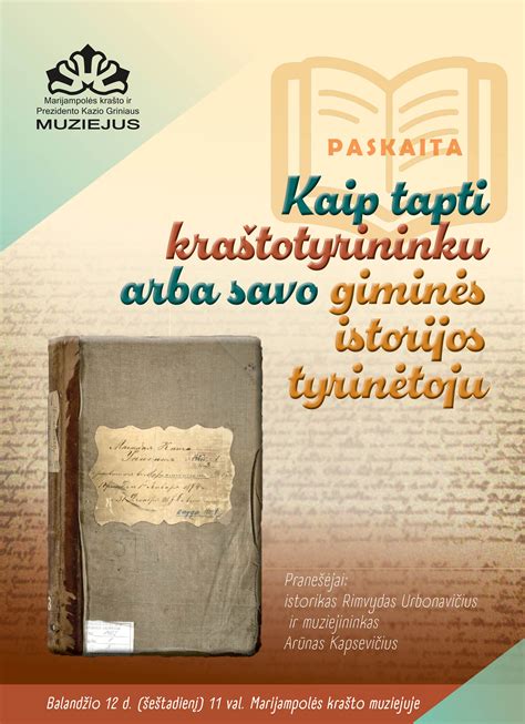 schema kaip atlikti giminės paieškas archyvuose