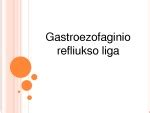 schematinis gastroezofaginio refliukso paaiškinimas