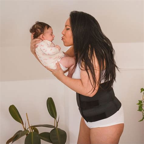 Schema: Kaip veikia korsetas po gimdymo