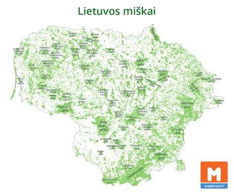 Miškų tipai Lietuvoje