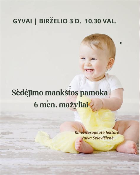 Kūdikio sėdėjimo pratimai ant grindų
