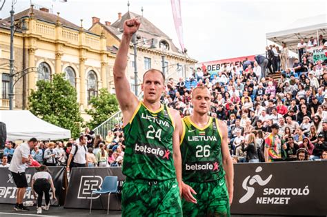 Lietuvos 3x3 krepšinio rinktinė Paryžiaus olimpinėse žaidynėse