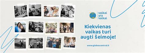 Infografika apie vaikų globos poreikį Lietuvoje