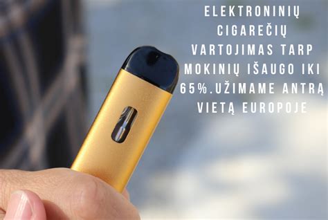 Elektroninių cigarečių sudėties infografika