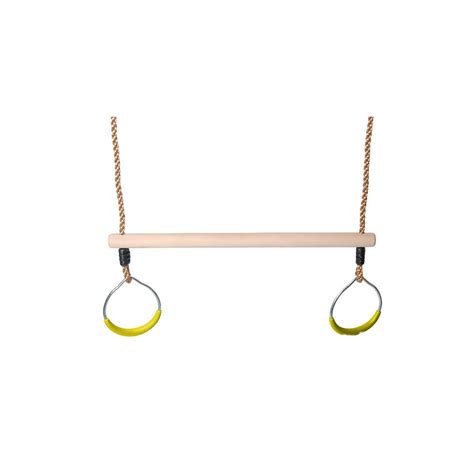vaikiška gimnastikos trapecija su žiedais sode