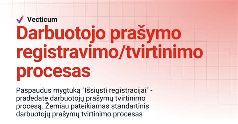 Naujagimio registravimo procesas