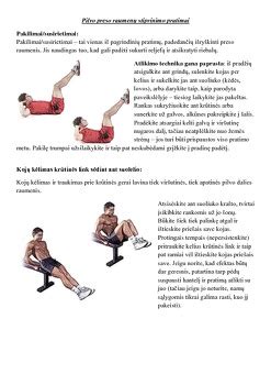 Privalumų infografika: raumenų stiprinimas, pilvo palaikymas, nugaros nuovargio mažinimas ir greitesnis atsistatymas