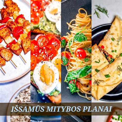 Mitybos planas nėščiajai su šviežiais ingredientais