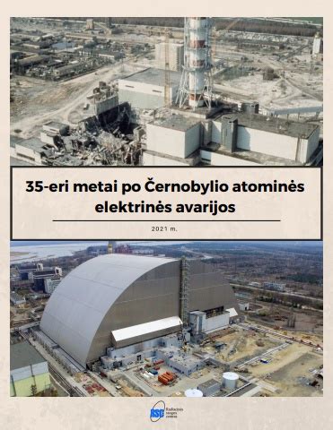 Černobylio atominės elektrinės vaizdas po avarijos