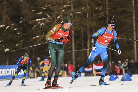 Vytautas Strolia biatlono trasoje