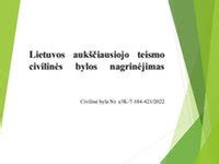 Teismo pastatas ir bylos nagrinėjimas