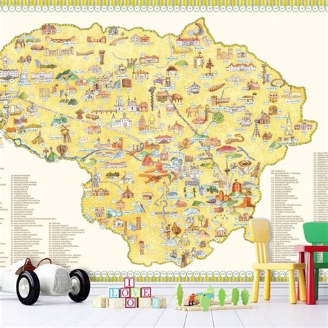 Žemėlapis su Gruzdžiais, Katiliškėmis ir Žagarės miesteliais