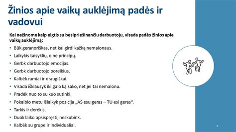 Diskusijos apie vaikų auklėjimą ir auklėtojų elgesį