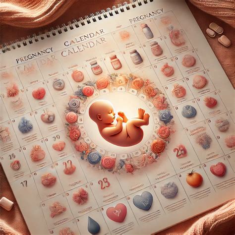 Grafikas vaizduojantis nėštumo savaitės ir trimestrus