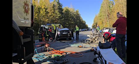 Avarijos vieta prie Šilutės