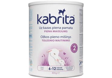 Schemą su pieno mišinio paruošimo instrukcijomis