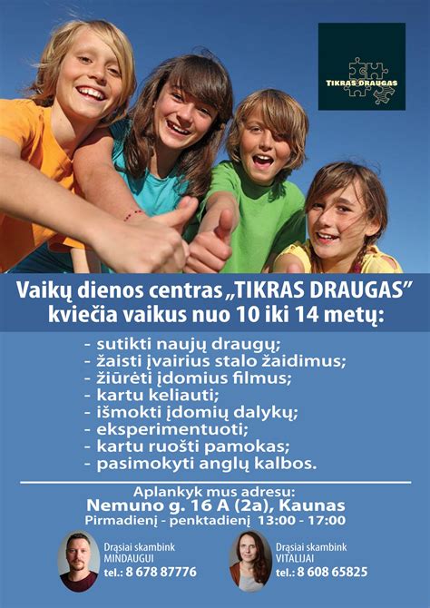 Vaikų dienos centro tikslų ir uždavinių schema