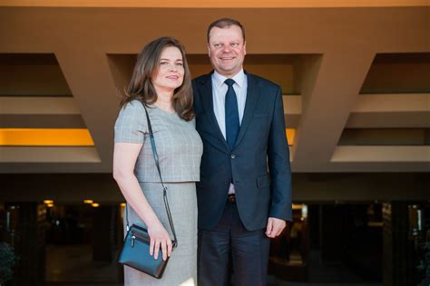 Saulius Skvernelis su žmona Silvija