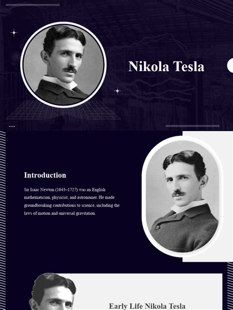 Nikola Teslos laboratorijos interjero schema