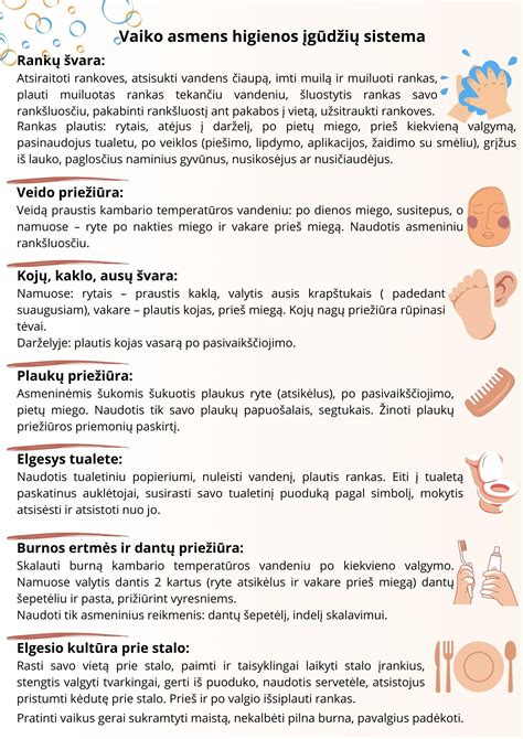 Asmens higienos svarba ŠTI prevencijai