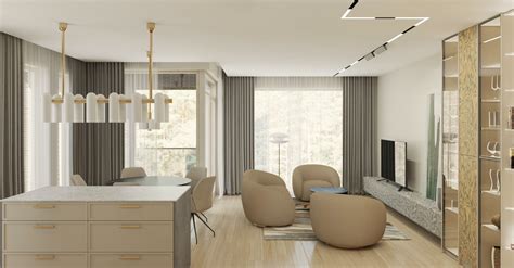 modernus interjero apšvietimas