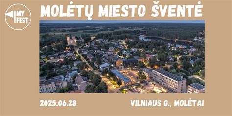 Molėtų miesto gatvės schema