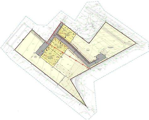 Vizualizacija, kaip atrodo detalus planas su suprojektuota infrastruktūra