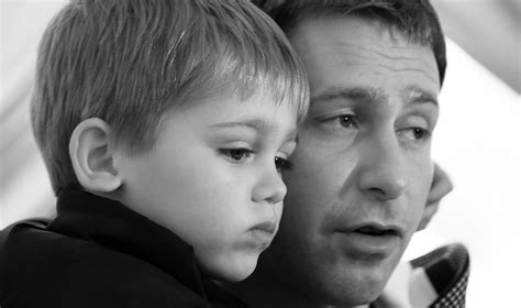 Egidijus Dragūnas su sūnumi Deividu laisvalaikio metu