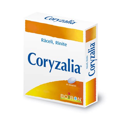 Schema rodanti Coryzalia dozavimo dažnumą per dieną