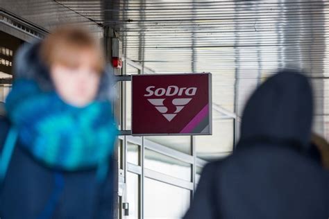 SoDra logotipas ir informacinis centras