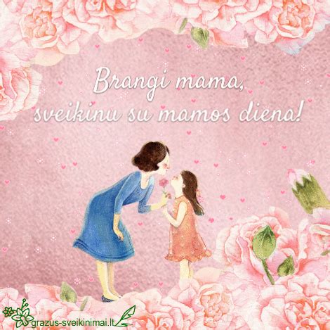 Dirbančios mamos su vaiku iliustracija